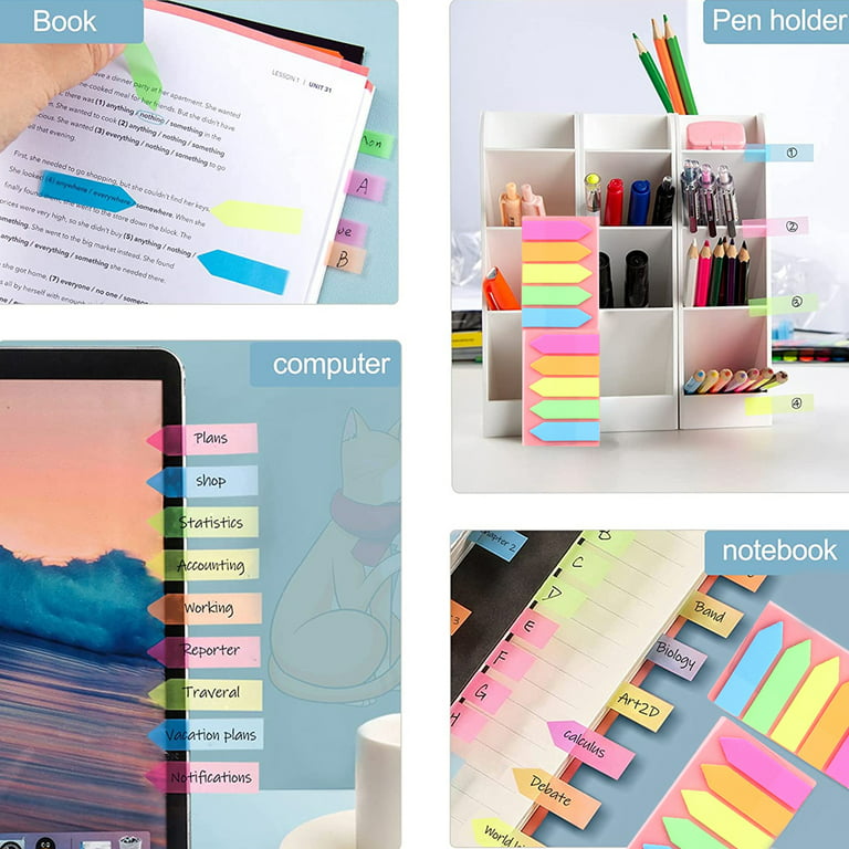 Index Sticky Notes, Large Index Markers, Page Marker Tabs, Index Organiser,  Planner Notes, Save the Page Sticky Notes, Reminder Tabs -  Israel