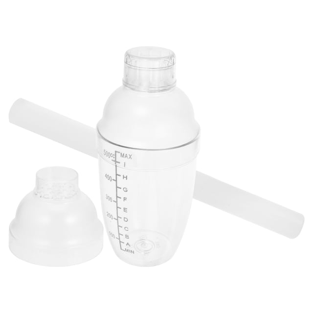 Homoyoyo Kit De Coctelera Plástica Transparente Para Preparar Té En Casa