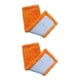 thumbnail image 2 of Cateissary Mops Head Hair Dust Almohadilla de limpieza de paredes Baño Sala de estar Paño de limpieza Cocina Lavable Reutilizable Plumero Naranja 2piezas, 2 of 6