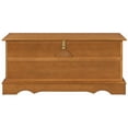 thumbnail image 3 of Bowery Hill Rectangular Traditional Wood Cedar Chest in Natural Honey, 3 of 10