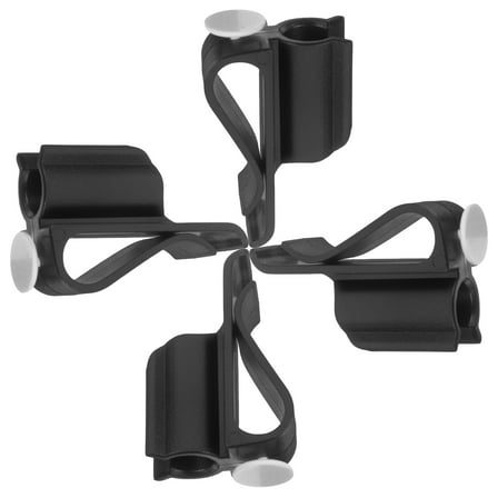 UPOUART 4Pcs Black Putter Holder for Golfing Bag Lightweight Durable Club Storage Accessories