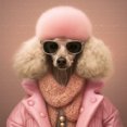 thumbnail image 1 of Fashionista Poodle - DIY Diamond Painting, 1 of 6