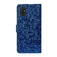 thumbnail image 2 of Allytech Samsung Galaxy A71 (4G) Case, Glitter Bling Design PU Leather Folding Stand Shockproof Hand Strap Magnetic Credit Cards Slots Wallet Case Flip Cover for Samsung Galaxy A71 4G, Blue, 2 of 9