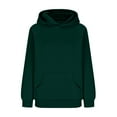 thumbnail image 6 of GigrtiJin Oversized Hoodies Womens Sweatshirts Long Sleeve with Pocket Pullover Blouses Fashion Solid Color Casual Tops, 6 of 9