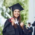 thumbnail image 4 of 18 Pieces Graduation Academic Hat Tassels with 2023 Year Gold Date Pendants(white), 4 of 5