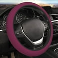 thumbnail image 6 of JUNZAN Small Stars Elastic Stretch Steering Wheel Cover Breathable,Anti-Slip,Fit Suvs,Vans,Sedans, Cars,Trucks,Universal Fit, 6 of 6