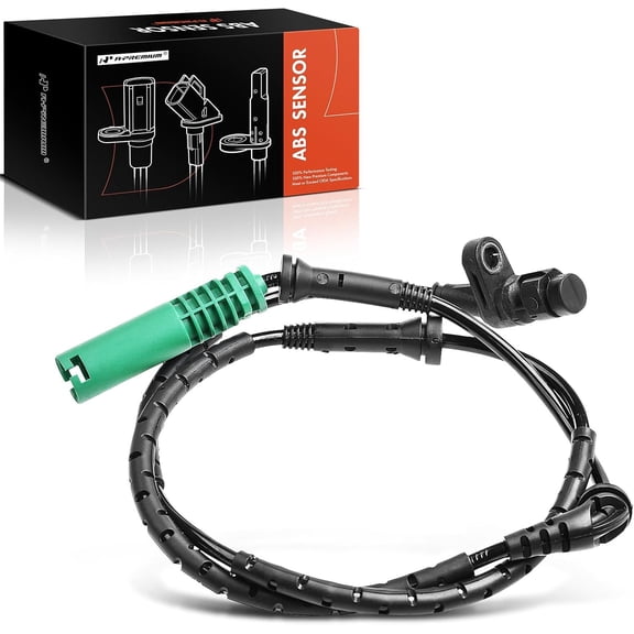 A-Premium ABS Wheel Speed Sensor Compatible with Land Rover Models - Range Rover 2006 2007 2008 2009 2010 2011 2012 - Front Driver or Passenger Side, Replace# SSB500052, SSB500053
