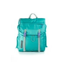 Mimish Sleep-N-Pack, 37F Kid's Sleeping Bag & Backpack, Teal/Light Teal