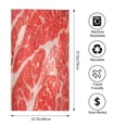 thumbnail image 2 of Balery Beef Steaks Toalla de Microfibra Premium con Estampado – 27.5x16 pulgadas, Alta Absorción, Suave y Aterciopelada, Secado Rápido, 2 of 6