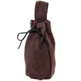 thumbnail image 1 of Drawstring fanny pack, Medieval fanny pack Nordic style Viking gold coin canvas bag Clothing accessories Jewelry bag, 1 of 5