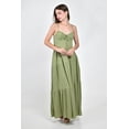 thumbnail image 5 of Vestido maxi de tirantes Roman Fashion /Juvenil, 7319 (Pistache) verde claro M, 5 of 5