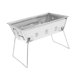 thumbnail image 5 of Barbecue Grill Camping Charcoal Grill para viajar al aire libre Sports Farmhouse Acero inoxidable, 5 of 8