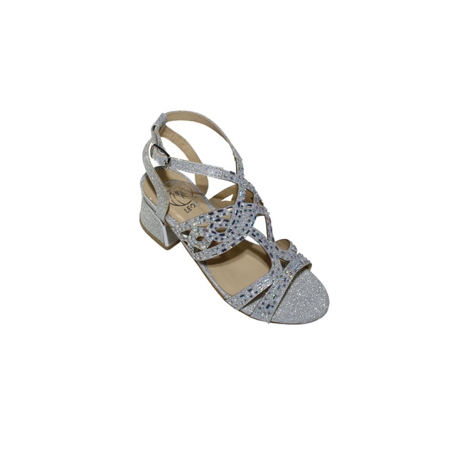 Sandalia CON TACON CASUAL VESTIR LEON Niña PLATA Pike 1001