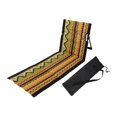 thumbnail image 2 of Silla de Playa Tipo Tumbona Asiento de Camping con Respaldo Portátil Plegable con Estructura de Aluminio Y Tela Oxford Adecuada para Piscina Y Jardín Amarillo, 2 of 8