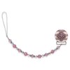 Beaded Luxury Pacifier Clip