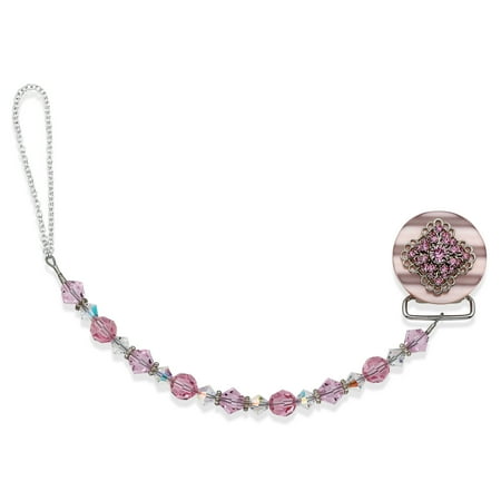 Beaded Luxury Pacifier Clip