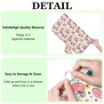 thumbnail image 6 of Colorful Football Helmets and Flowers Pattern Dish Drying Mat for Kitchen 1 Pack, Ultra Absorbent Microfiber Dishes Drainer Mats,16"x18", 6 of 6