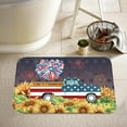 thumbnail image 4 of Patriotic Door Mat Memorial Day Front Door Mat Outdoor Entrance Stars And Stripes Truck Outside Door Mat Sales Today Clearance for Independence Day House Porch Front Door Decoration 16"x24", 4 of 7