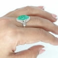 thumbnail image 4 of 925 Sterling Silver Women Jewelry Natural Amazonite Ring, 4 of 10