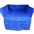 thumbnail image 1 of 1pc Large Car Pet Trunk Mat Tarpaulin Waterproof Dog Cat Back Seat Covers Rear Auto Pad Car Protection Blanket (Blue), 1 of 5