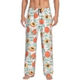 thumbnail image 1 of Balery Peach Pantalones de pijama para hombre, pijama ultraligero, pantalón de descanso-Medium, 1 of 6