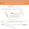 thumbnail image 2 of EcoNesxp 13 Pcs de Rechange pour Chauffe-Terrasse Thermocouples et Capteurs de Sécurité 8 Thermocouples et Capteurs de Sécurité, 2 of 5