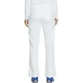 thumbnail image 3 of Dickies Essence Medical Scrubs Pant for Women Mid Rise Straight Leg Drawstring DK106, XS, White, 3 of 7
