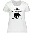thumbnail image 3 of Inktastic Nana Bear Grandma Women's Plus Size T-Shirt, 3 of 5