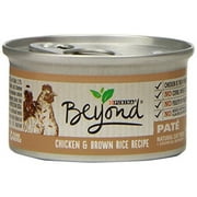 Purina Beyond Chicken & Brown Rice Recipe Pate Cat Wet Food, 3 oz