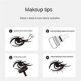 thumbnail image 3 of Lápiz delineador de ojos de doble cabezal para pestañas inferiores, 2 en 1, resistente al agua y al sudor, maquillaje profesional de alta calidad, color marrón, 3 of 5