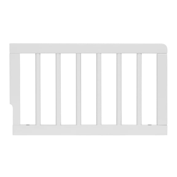 Dream On Me Sleepy Little Sloth, Moon Bear Reaching For The Stars Toddler Rail I Rounded Spindles I Mid- Century Meets Modern in White