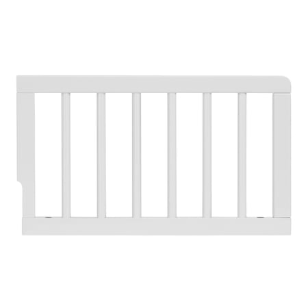 Dream On Me Sleepy Little Sloth, Moon Bear Reaching For The Stars Toddler Rail I Rounded Spindles I Mid- Century Meets Modern in White