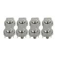 thumbnail image 5 of TAILTOSS 4Pcs Steel Wire Clip for Wire Rope Flat Bolt Structure Silver Securing Loads, 5 of 7