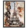 thumbnail image 2 of Hilo de bordar Torre Eiffel Full Eco-cotton 11CT Punto de cruz contado (ACC-126 FLhrweasw Nuevo, 2 of 9