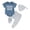 R9-Blue, variant on CAUYDY Newborn Clothes Baby Boy Layette Set Romper Pants Warm Hat 3-Pieces Infant Shower Gift Preemie Fall Winter Spring Summer Pjs Set (Sizes 0-3 Months,Blue)