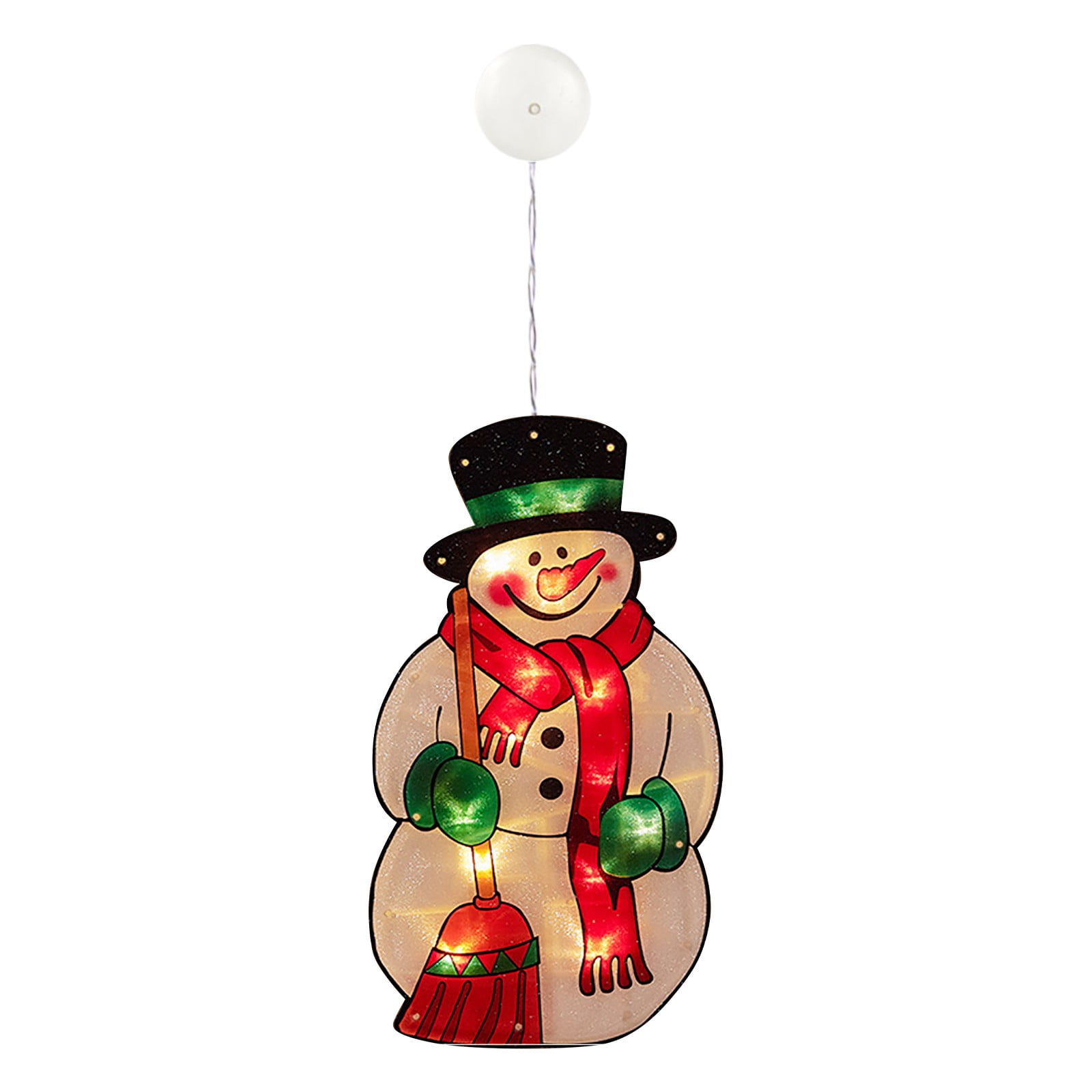 The Benross Christmas Workshop 9-inch LED Water Snowman Ornament 