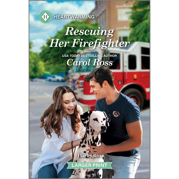 Flame, Texas Novel Rescuing Her Firefighter: A Clean and Uplifting Romance, Book 1, (Paperback)