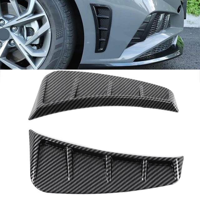 Embellecedores De Ventilación Lateral Del Parachoques, Decoración 2 Uds. Cubiertas De Ventilación Laterales Universales ABS Para Coche