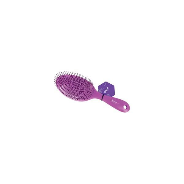 Diane Flexible Spiral Detangling Vent Brush Purple
