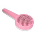 thumbnail image 4 of Rabbits Comb, Pet Self Cleaning Slicker Brush Gentle With Comfortable Handle For Dogs For Daily Use ANGGREK CJ2116, 4 of 8