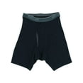 thumbnail image 5 of Fruit of the Loom Men's CoolZone Fly Black and Gray Boxer Briefs, 3 Pack, 5 of 5