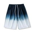 thumbnail image 2 of Men's Shorts - Men's Flat Front Short Running Shorts Summer Beach Shorts Gym Shorts Men's Shorts Casual Summer Shorts Casual Short Pants Gym Shorts, 2 of 8