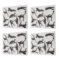 thumbnail image 1 of Bonitos Sellos, Material TPR Seguro Y Fiable Sellos Transparentes DIY Interesante Uso Repetido Para Regalo Para El Hogar Para Manualidades ANGGREK Card Making Stamps, 1 of 8