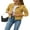 Yellow, variant on WIFORNT Womenacute;s Solid Color Denim Jacket, Casual Long Sleeve Button Down Chest Pocket Jean Jacket