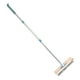 thumbnail image 5 of Cepillo de fregado duro con mango largo de 138 cm, de acero inoxidable, para suelos de hormigón, de alta resistencia, con cerdas rígidas, para limpieza de garajes y patios, 5 of 8
