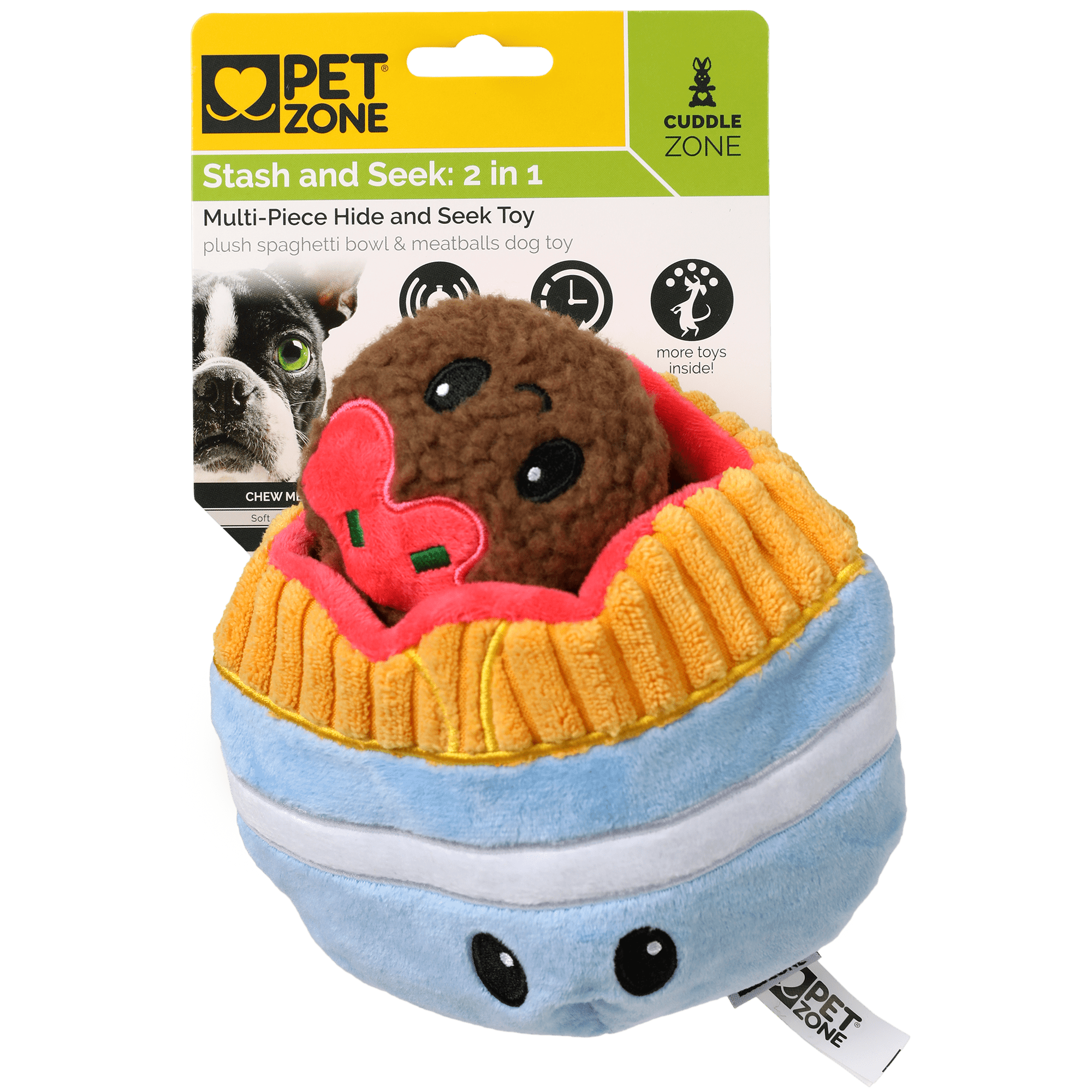 Dog toys top hide and seek