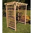 thumbnail image 2 of A &amp; L Furniture Lexington 7 ft. High Cedar Arbor, 2 of 2