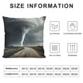 thumbnail image 5 of BANET , Black Funnel and on The Road Fume , Decorative Accent Pillow Case 20x20in, 5 of 5