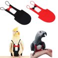 thumbnail image 4 of Bird Diapers,2 pcs Parrot Suit Cockatiels African Grey Diapers Duck Diapers Bird Christmas Dress up Pet Cotton(Red+Black,XL), 4 of 4