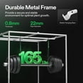 thumbnail image 2 of VIVOSUN G448 48"x48"x80" Grow Tent, 4x4 ft Advanced Gray Grow Tent with 22mm Thickened Poles, Observation Window and Floor Tray for Hydroponic Plants for VS4000/VSF4300, 2 of 8